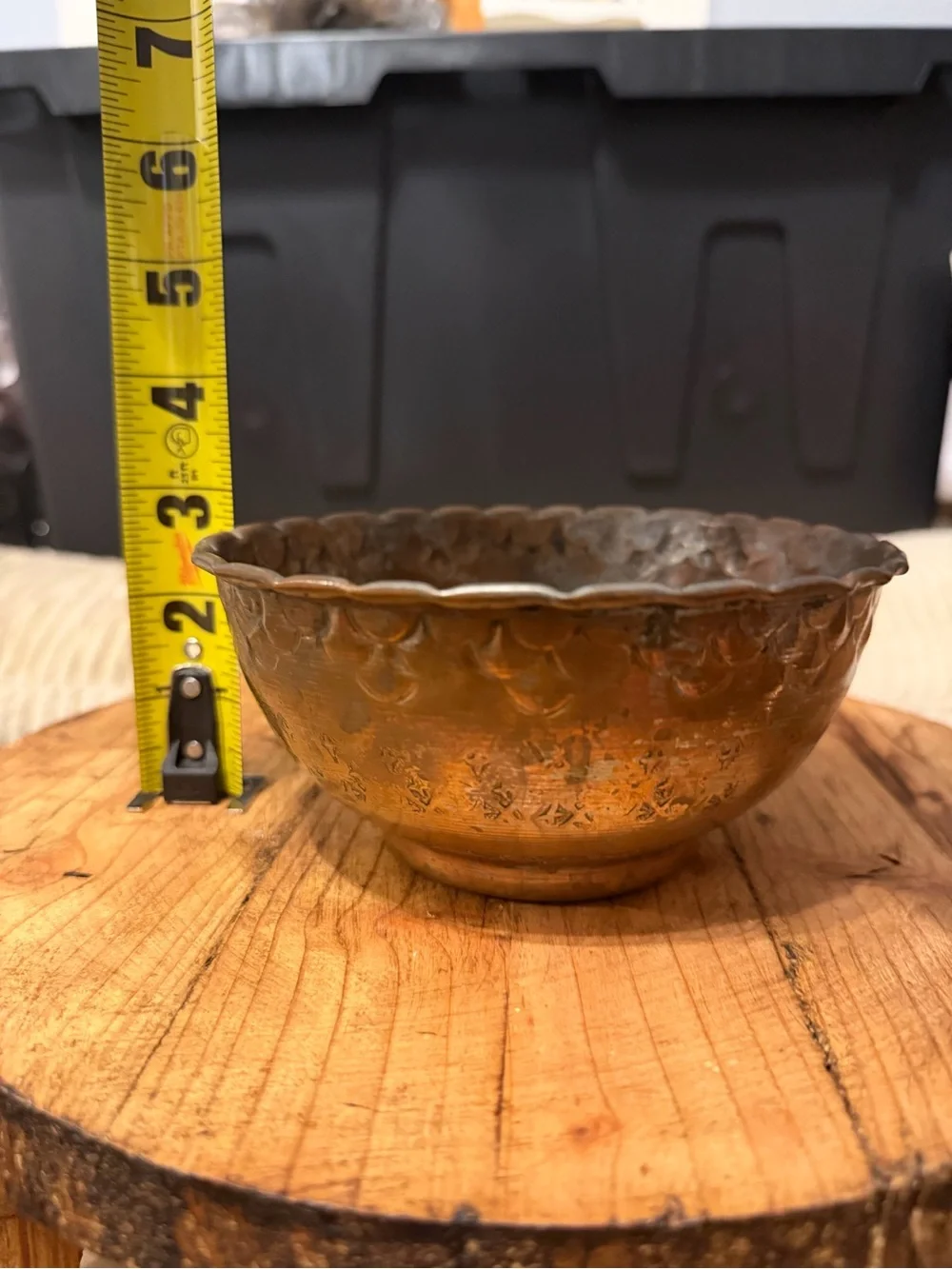 Small Handmade Copper Bowl